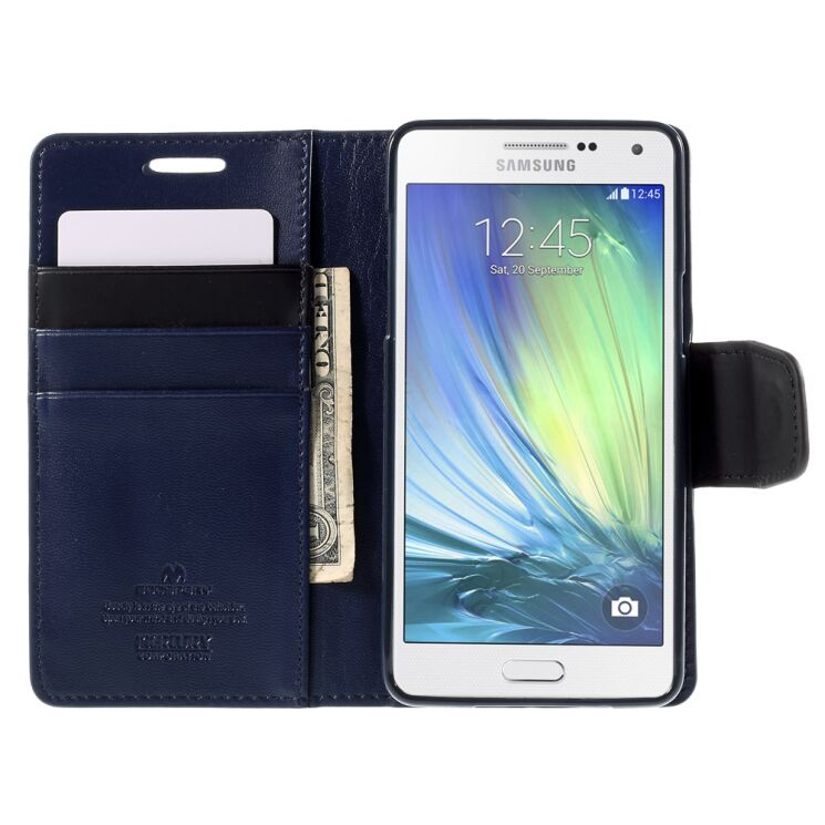 Чохол MERCURY Sonata Diary для Samsung Galaxy A5 (A500) - Dark Blue: фото 6 з 11