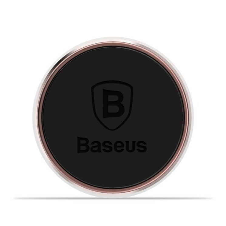 Магнитный держатель BASEUS Magnetic Air Vent для смартфонов на воздуховод - Rose Gold: фото 4 из 11