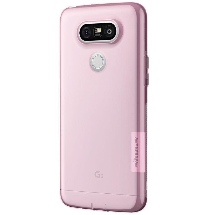 Силиконовый чехол NILLKIN Nature для LG G5 - Pink: фото 5 из 17