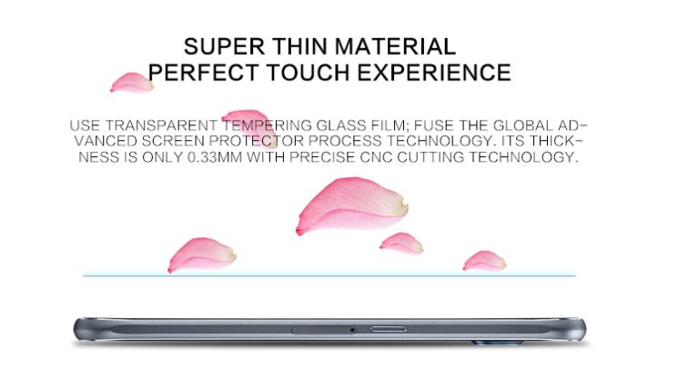 Защитное стекло Nillkin Amazing H Back Protector на заднюю панель Samsung Galaxy S6 (G920): фото 8 из 10