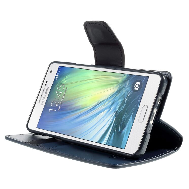 Чохол MERCURY Sonata Diary для Samsung Galaxy A5 (A500) - Dark Blue: фото 4 з 11