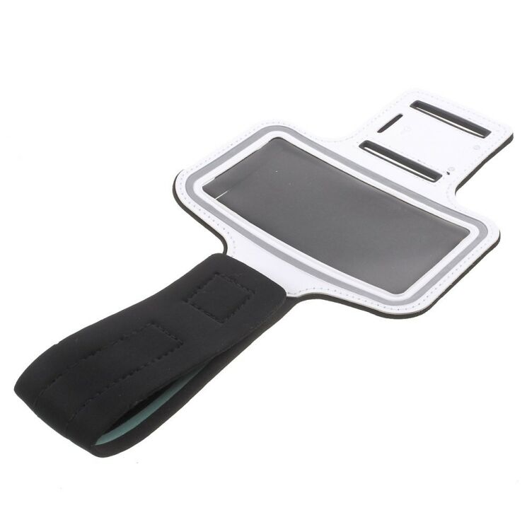 Чохол на руку UniCase Run&Fitness Armband M для смартфонів шириною до 75 см - White: фото 8 з 9