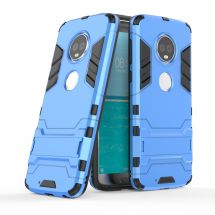 Защитный чехол UniCase Hybrid для Motorola Moto G6 Plus (XT1926) - Light Blue: фото 1 из 5