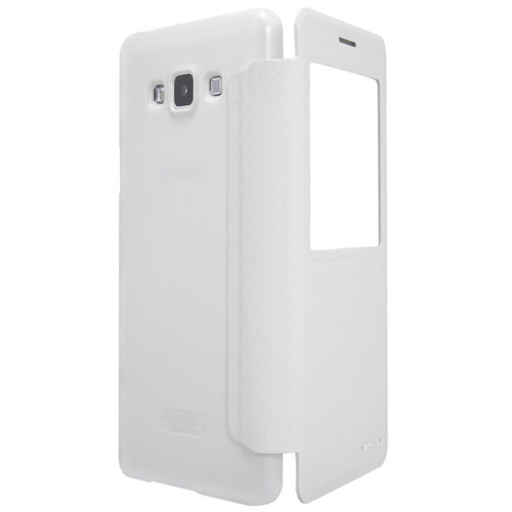Чехол NILLKIN Sparkle Series для Samsung Galaxy A7 (A700) - White: фото 4 из 18