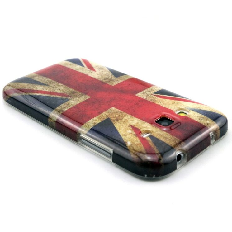 Силиконовая накaладка Deexe Life Style для Samsung Galaxy Core Prime (G360/361) - UK Flag: фото 2 из 5