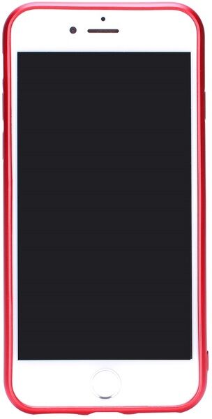 Силиконовый (TPU) чехол T-PHOX Shiny Cover для iPhone 7 / iPhone 8 - Red: фото 2 из 5