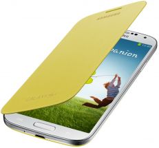 Чехол Flip Сover для Samsung Galaxy S4 (i9500) - Yellow: фото 1 из 6