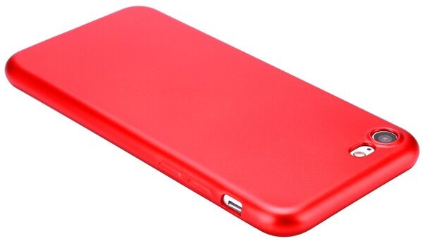 Силиконовый (TPU) чехол T-PHOX Shiny Cover для iPhone 7 / iPhone 8 - Red: фото 4 из 5