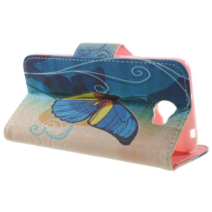 Чехол Deexe Colour Wallet для Huawei Y5 II  - Blue Butterfly: фото 3 из 9