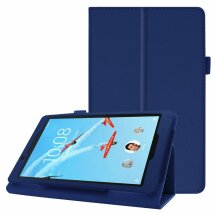 Чохол Deexe Folder Style для Lenovo Tab E8 (TB-8304) - Dark Blue: фото 1 з 8