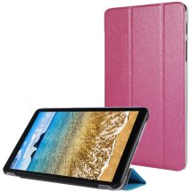 Чохол Deexe Silk Texture для Samsung Galaxy Tab A7 Lite (T220/T225) - Rose: фото 1 з 8