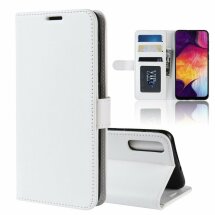 Чехол-книжка Deexe Wallet Style для Samsung Galaxy A50 (A505) / A30s (A307) / A50s (A507) - White: фото 1 из 8
