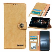 Чехол-книжка KHAZNEH Wallet Cover для Samsung Galaxy S20 FE (G780) - Khaki: фото 1 из 11