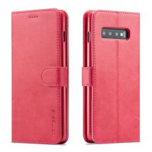 Чехол LC.IMEEKE Wallet Case для Samsung Galaxy S10 Plus (G975) - Rose: фото 1 из 10