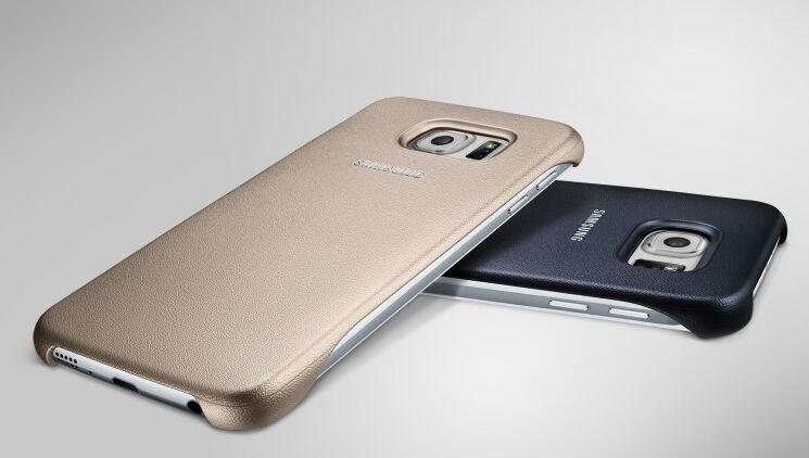 Чехол-накладка Protective Cover для Samsung S6 (G920) EF-YG920BBEGRU - Turquoise: фото 7 из 8