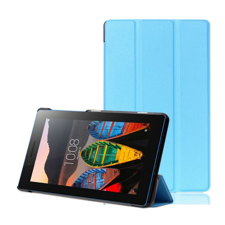 Чохол UniCase Slim для Lenovo Tab 3 710F/710L - Light BLue: фото 1 з 6