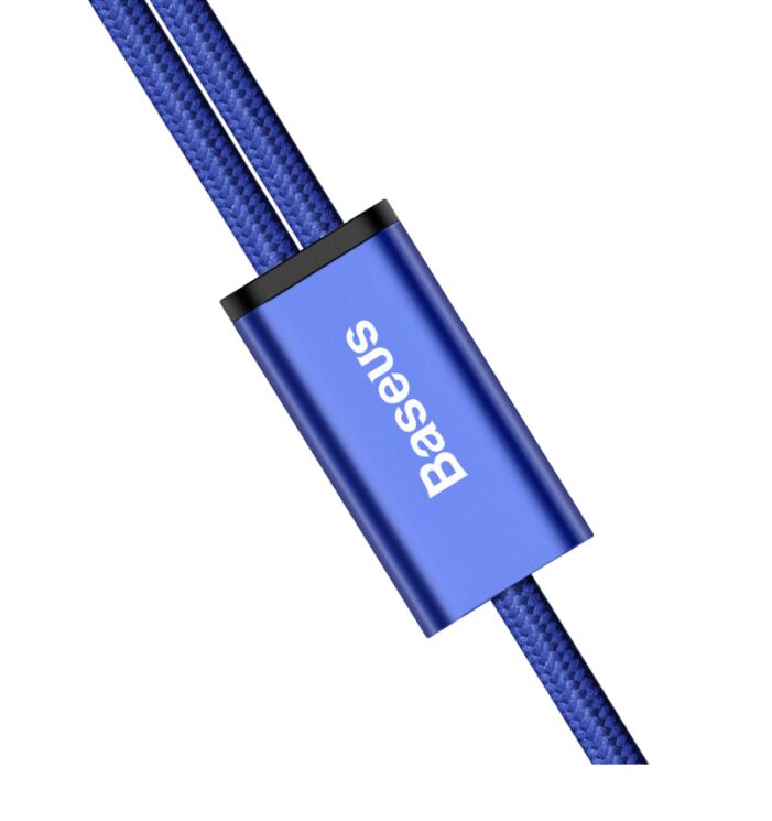 Дата-кабель BASEUS Rapid Series 2-in-1 (MicroUSB + Type-C) - Black: фото 7 з 9