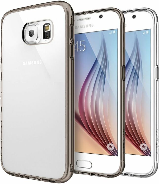 Накладка Ringke Fusion для Samsung Galaxy S6 (G920) - Black: фото 2 з 9
