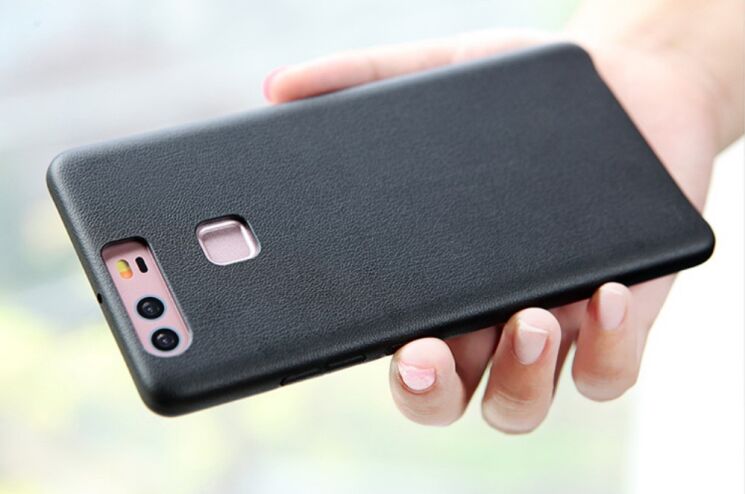 Чохол ROCK Leather Skin для Huawei P9 - Black: фото 2 з 9