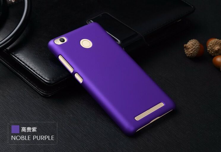 Пластиковый чехол Deexe Hard Shell для Xiaomi Redmi 3 Pro / 3s - Violet: фото 2 из 8