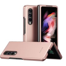 Пластиковий чохол Deexe Hard Shell (FF) для Samsung Galaxy Fold 3 - Pink: фото 1 з 8