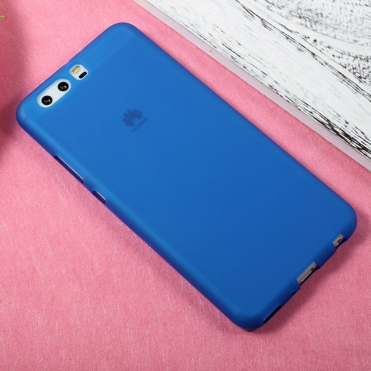 Силіконовий (TPU) чохол Deexe Soft Case для Huawei P10 Plus - Blue: фото 3 з 5