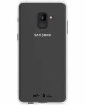 Силиконовый (TPU) чехол Soft Clear Cover для Samsung Galaxy A8 2018 (A530) GP-A530WSCPAAA: фото 1 из 3