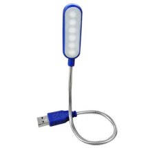 Светодиодная лампа Deexe Flexible Lamp - Blue: фото 1 из 6