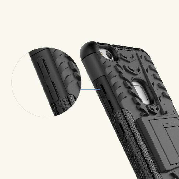 Защитная накладка UniCase Hybrid X для Huawei P10 Lite - Black: фото 10 из 10