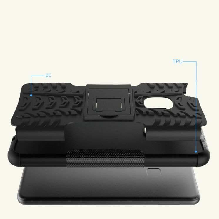 Захисна накладка UniCase Hybrid X для Huawei P10 Lite - Black: фото 9 з 10