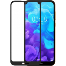 Защитное стекло Deexe 5D Full Glue для Huawei Y5 (2019) / Honor 8S / Honor 8S Prime - Black: фото 1 из 1