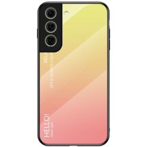 Захисний чохол Deexe Gradient Color для Samsung Galaxy S21 FE (G990) - Yellow / Pink: фото 1 з 11