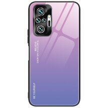 Захисний чохол Deexe Gradient Color для Xiaomi Redmi Note 10 Pro - Pink / Purple: фото 1 з 8