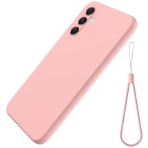 Защитный чехол Deexe Silicone Case для Samsung Galaxy A25 (A256) - Pink: фото 1 из 8