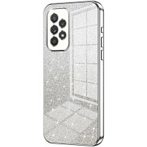 Защитный чехол Deexe Sparkles Cover для Samsung Galaxy A33 (A336) - Silver: фото 1 из 7