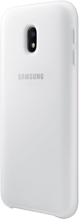 Защитный чехол Dual Layer Cover для Samsung Galaxy J3 2017 (J330) EF-PJ330CWEGRU - White: фото 2 из 3