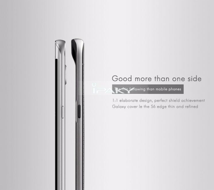 Защитный чехол IPAKY Hybrid для Samsung Galaxy S6 edge (G925) - Silver: фото 4 из 7