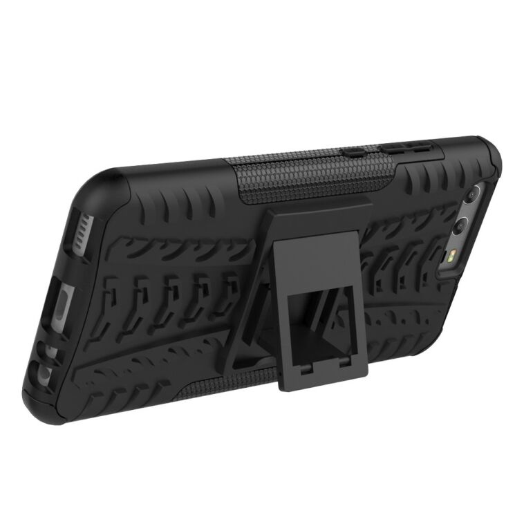 Захисний чохол UniCase Hybrid X для Huawei P10 - Black: фото 6 з 9