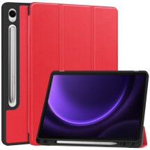 Захисний чохол UniCase Soft UltraSlim для Samsung Galaxy Tab S9 / S9 FE (X710/716/510) - Red: фото 1 з 10