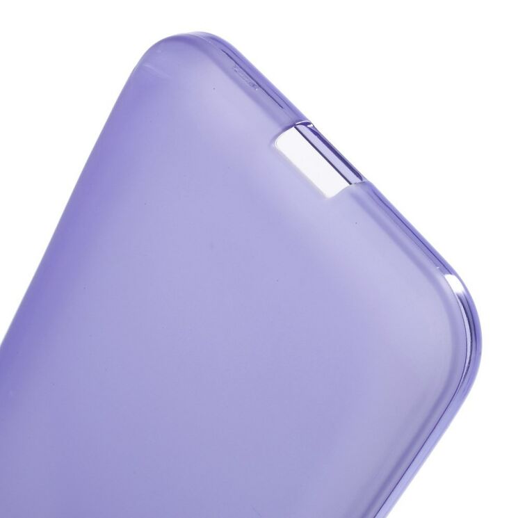Силиконовая накладка Deexe Soft Case для Samsung Galaxy Core Prime (G360/361) - Violet: фото 4 из 6