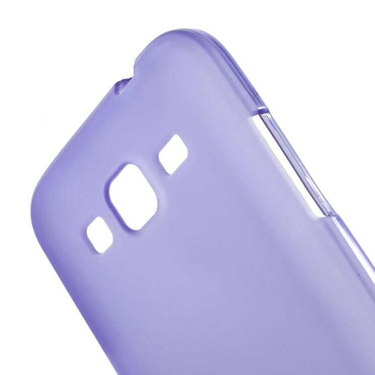 Силиконовая накладка Deexe Soft Case для Samsung Galaxy Core Prime (G360/361) - Violet: фото 5 из 6