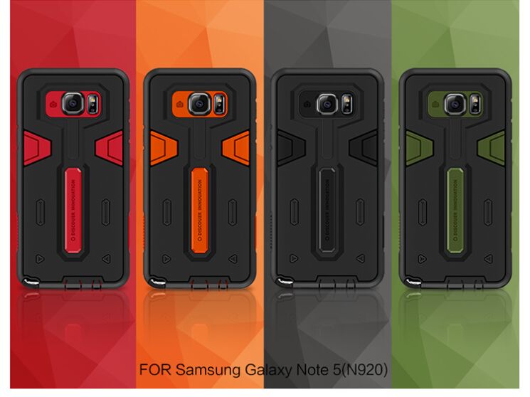 Захисна накладка NILLKIN Defender II для Samsung Galaxy Note 5 (N920) - Black: фото 8 з 15