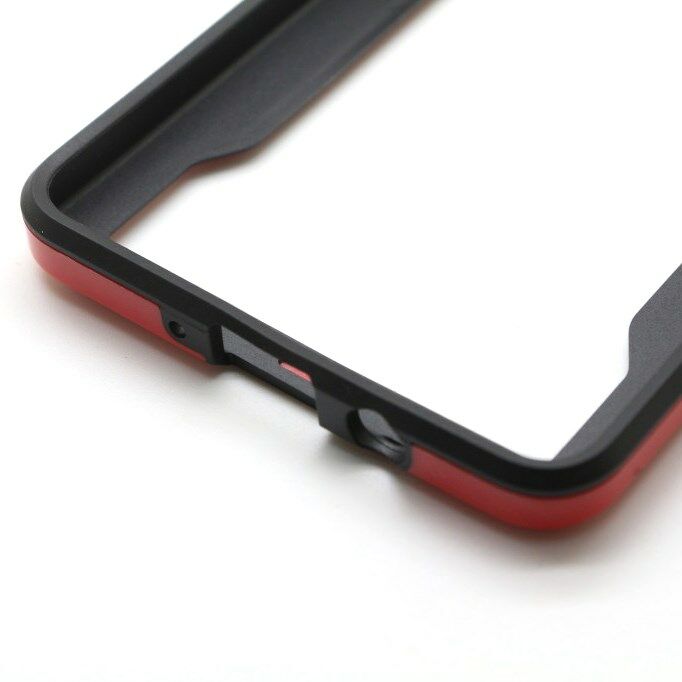Защитный бампер Deexe Hybrid Bumper для Samsung Galaxy A5 (A500) - Red: фото 7 из 9