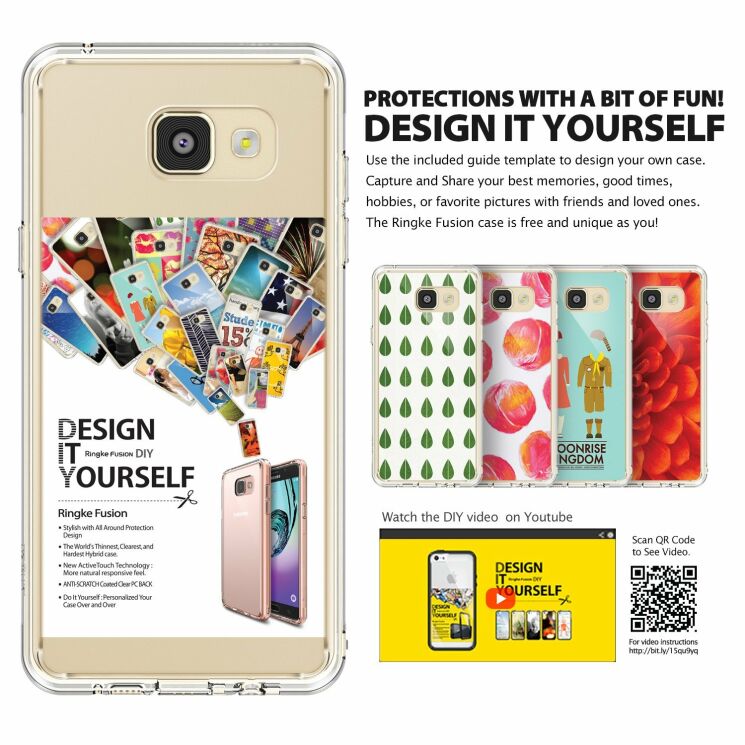 RINGKE Fusion! Защитная накладка для Samsung Galaxy A5 (2016) - Transparent: фото 8 из 8