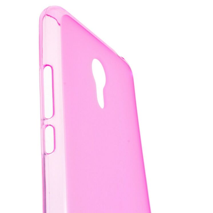 Силиконовая накладка Deexe Soft Case для Meizu M3 Note - Pink: фото 4 из 5