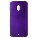 Пластиковая накладка Deexe Hard Shell для Motorola Moto X Play - Violet (382157V). Фото 1 из 6