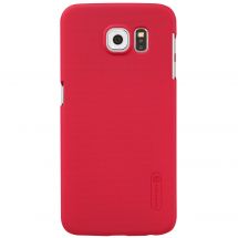 Пластиковая накладка NILLKIN Frosted Shield для Samsung Galaxy S6 (G920) - Red: фото 1 з 17