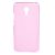 Силиконовая накладка Deexe Soft Case для Meizu M3 Note - Pink: фото 1 з 5