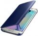 Чехол Clear View Cover для Samsung Galaxy S6 edge (G925) EF-ZG925BBEGRU - Black (S6-2565B). Фото 1 из 8