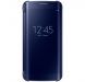 Чехол Clear View Cover для Samsung Galaxy S6 edge (G925) EF-ZG925BBEGRU - Black (S6-2565B). Фото 2 из 8